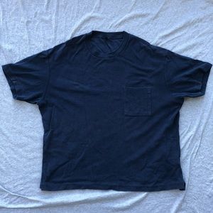 Uniqlo Pique Heavy Crewneck tee